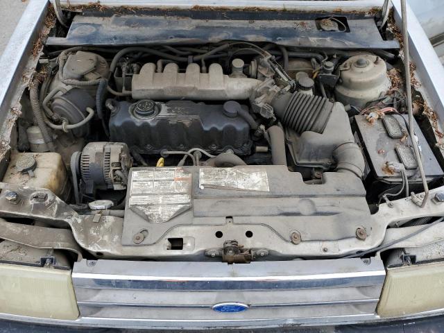 1FAPP36X7MK147805 - 1991 FORD TEMPO GL SILVER photo 11