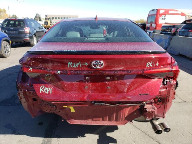 4T1EZ1FB3LU050300 - 2020 TOYOTA AVALON XSE RED photo 6