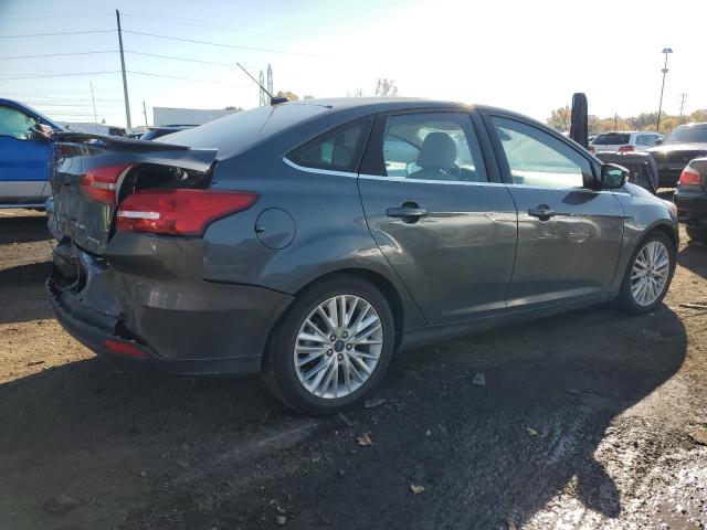 1FADP3J26JL203849 - 2018 FORD FOCUS TITANIUM GRAY photo 3