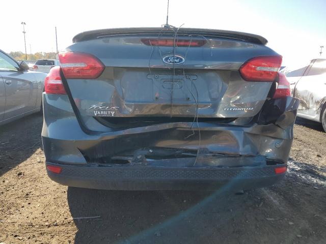 1FADP3J26JL203849 - 2018 FORD FOCUS TITANIUM GRAY photo 6