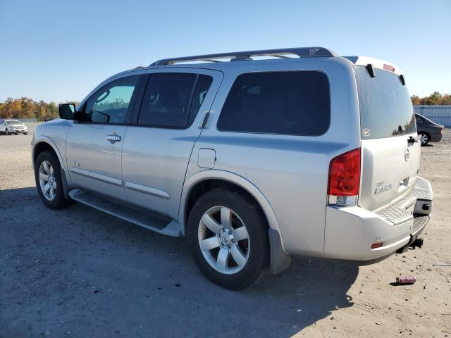 5N1AA08C58N631837 - 2008 NISSAN ARMADA SE SILVER photo 2