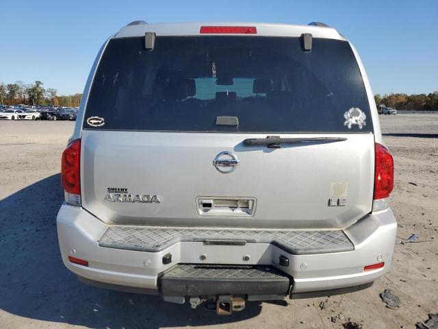 5N1AA08C58N631837 - 2008 NISSAN ARMADA SE SILVER photo 6