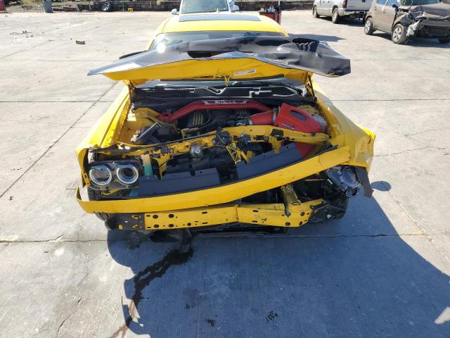 2C3CDZFJ0KH509451 - 2019 DODGE CHALLENGER R/T SCAT PACK YELLOW photo 5