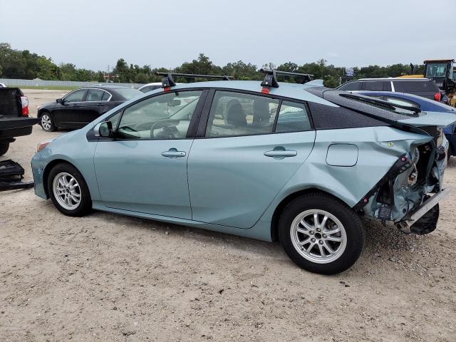 JTDKARFU1K3076641 - 2019 TOYOTA PRIUS GREEN photo 2