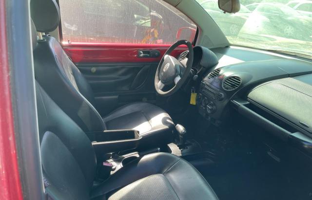 3VWPG3AGXAM000851 - 2010 VOLKSWAGEN NEW BEETLE RED photo 5