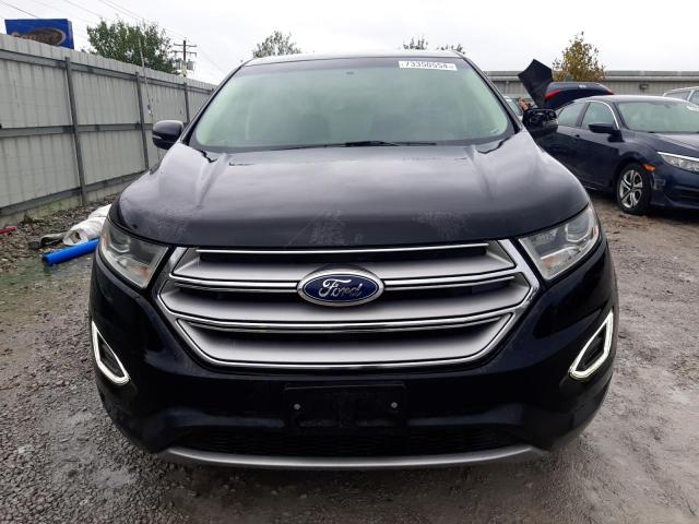 2FMPK4J91HBC53251 - 2017 FORD EDGE SEL BLACK photo 5