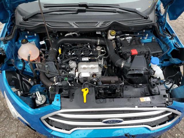 MAJ3S2GE4LC365133 - 2020 FORD ECOSPORT SE BLUE photo 12