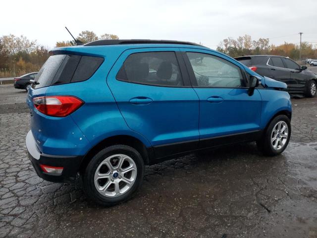 MAJ3S2GE4LC365133 - 2020 FORD ECOSPORT SE BLUE photo 3