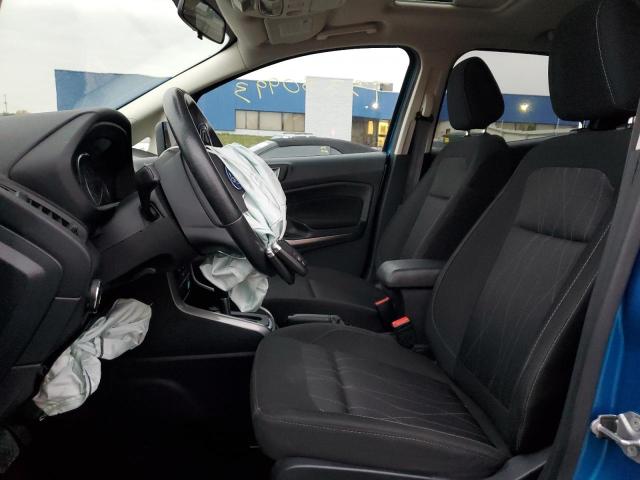 MAJ3S2GE4LC365133 - 2020 FORD ECOSPORT SE BLUE photo 7