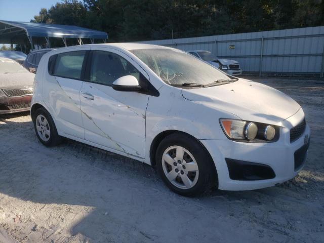 1G1JA6SH4F4201398 - 2015 CHEVROLET SONIC LS 白色 照片 4