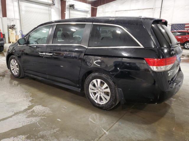 5FNRL5H67FB502549 - 2015 HONDA ODYSSEY EXL BLACK photo 2