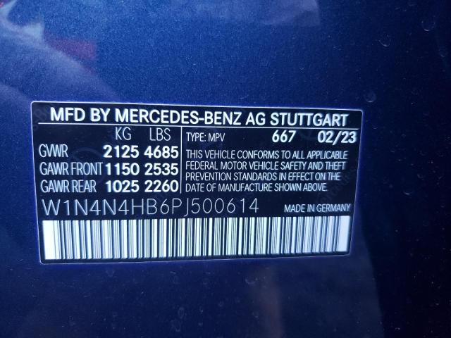 W1N4N4HB6PJ500614 - 2023 MERCEDES-BENZ GLA 250 4MATIC BLUE photo 13