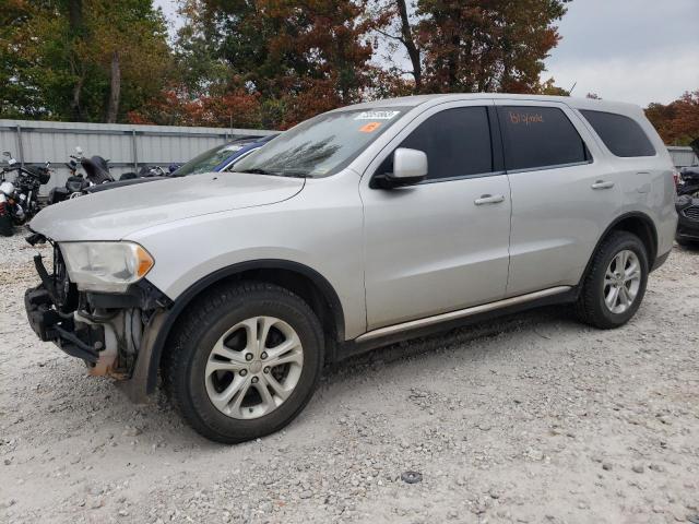 1C4RDHAG0CC330360 - 2012 DODGE DURANGO SXT SILVER photo 1