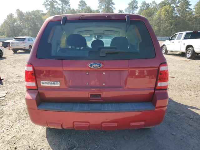 1FMCU02Z78KC97714 - 2008 FORD ESCAPE XLS RED photo 6