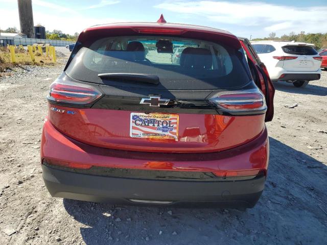 1G1FX6S08P4184394 - 2023 CHEVROLET BOLT EV 2LT RED photo 6