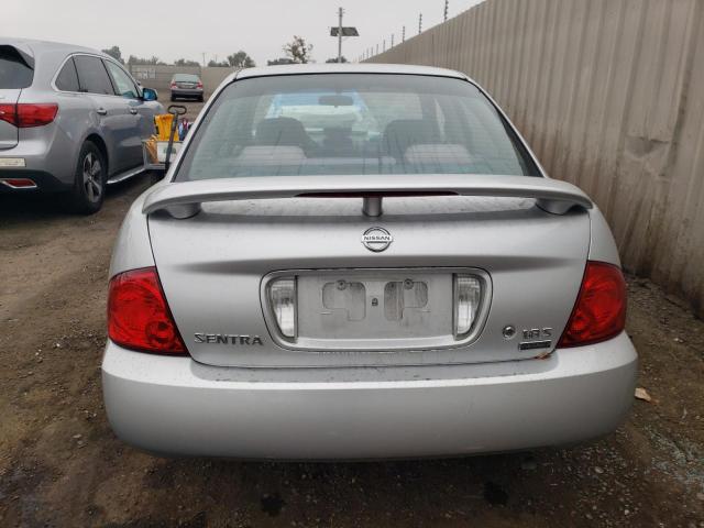 3N1CB51D76L624687 - 2006 NISSAN SENTRA 1.8 SILVER photo 6