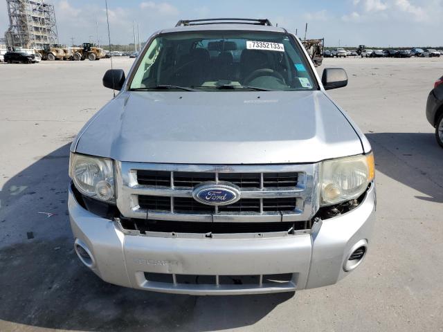 1FMCU0C71BKA52959 - 2011 FORD ESCAPE XLS SILVER photo 5