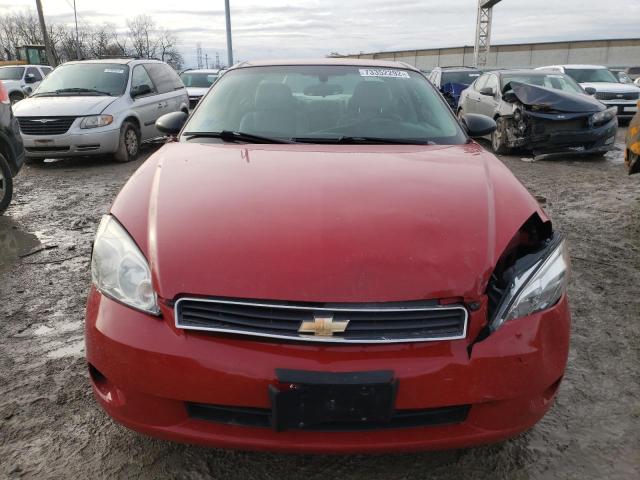 2G1WJ15K479242256 - 2007 CHEVROLET MONTE CARL LS RED photo 5