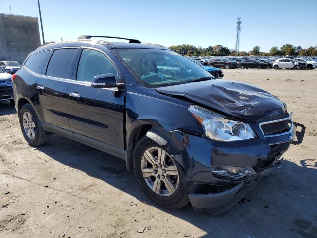 1GNKRGED3BJ419869 - 2011 CHEVROLET TRAVERSE LT BLUE photo 4