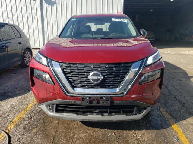 5N1BT3AB9NC714034 - 2022 NISSAN ROGUE S RED photo 5