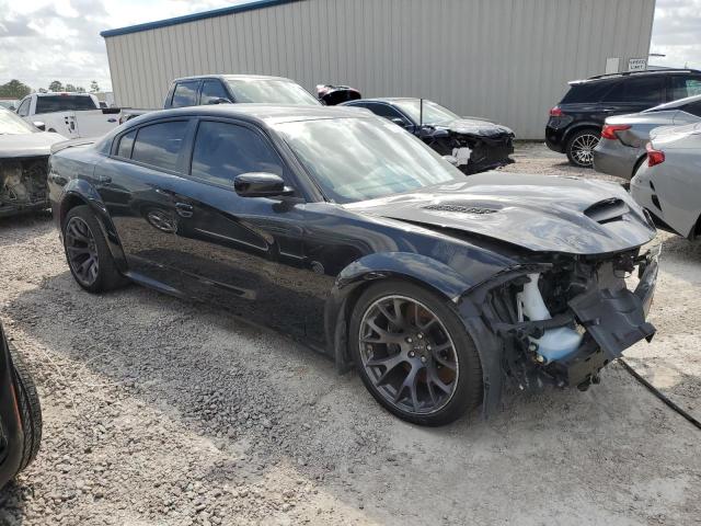 2C3CDXL92NH113864 - 2022 DODGE CHARGER SRT HELLCAT BLACK photo 4