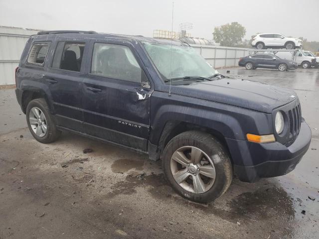 1C4NJRFB1ED864166 - 2014 JEEP PATRIOT LATITUDE BLACK photo 4