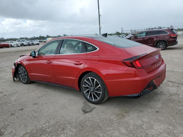 5NPEH4J24LH044984 - 2020 HYUNDAI SONATA LIMITED RED photo 2