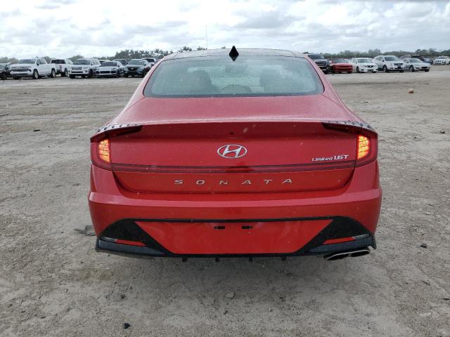 5NPEH4J24LH044984 - 2020 HYUNDAI SONATA LIMITED RED photo 6