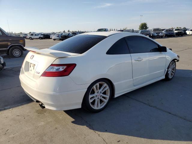 2HGFG21578H700568 - 2008 HONDA CIVIC SI WHITE photo 3