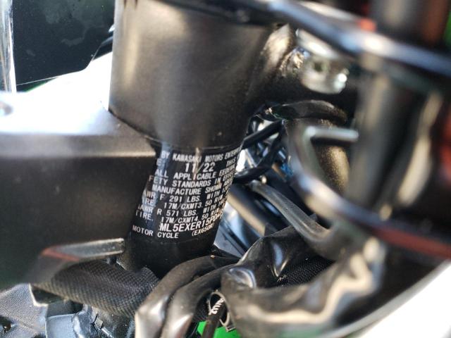 ML5EXER15PDA89526 - 2023 KAWASAKI EX650 R TWO TONE photo 10