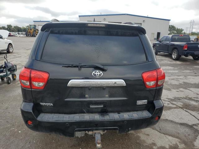 5TDYY5G13AS026713 - 2010 TOYOTA SEQUOIA PLATINUM BLACK photo 6