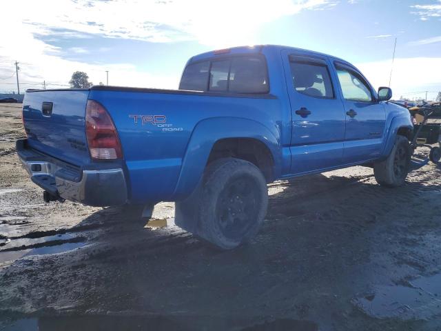 5TEJU62N86Z205756 - 2006 TOYOTA TACOMA DOUBLE CAB PRERUNNER BLUE photo 3
