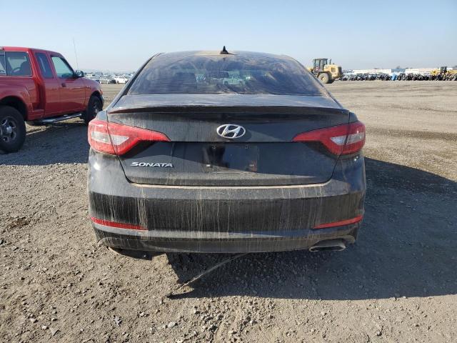 5NPE24AF4FH166480 - 2015 HYUNDAI SONATA SE BLACK photo 6