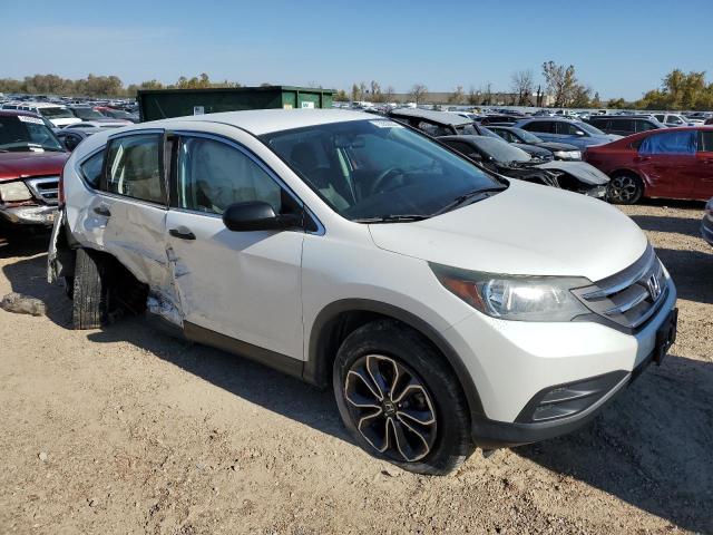 5J6RM4H38EL116175 - 2014 HONDA CR-V LX WHITE photo 4