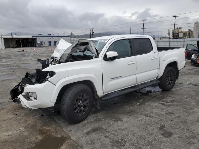 3TMAZ5CN1LM131874 - 2020 TOYOTA TACOMA DOUBLE CAB WHITE photo 1