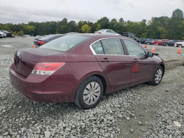 1HGCP263X8A030622 - 2008 HONDA ACCORD LX MAROON photo 3