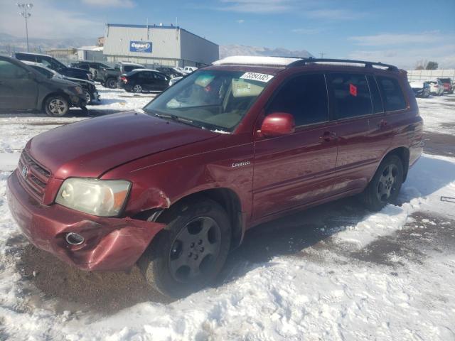 JTEDP21A840009272 - 2004 TOYOTA HIGHLANDER BASE BURGUNDY photo 1