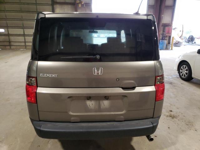 5J6YH18797L017112 - 2007 HONDA ELEMENT EX GRAY photo 6