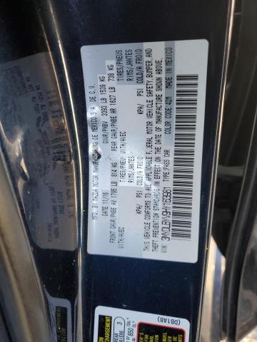 3MYDLBYV9HY163981 - 2017 TOYOTA YARIS IA BLUE photo 12