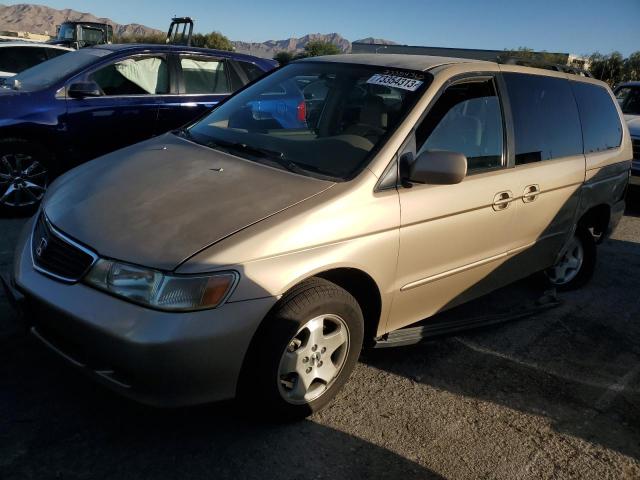 2HKRL18711H624397 - 2001 HONDA ODYSSEY EX TAN photo 1