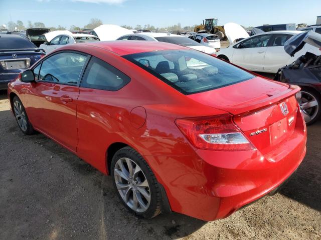 2HGFG4A57CH706939 - 2012 HONDA CIVIC SI RED photo 2