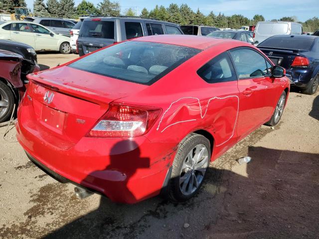 2HGFG4A57CH706939 - 2012 HONDA CIVIC SI RED photo 3