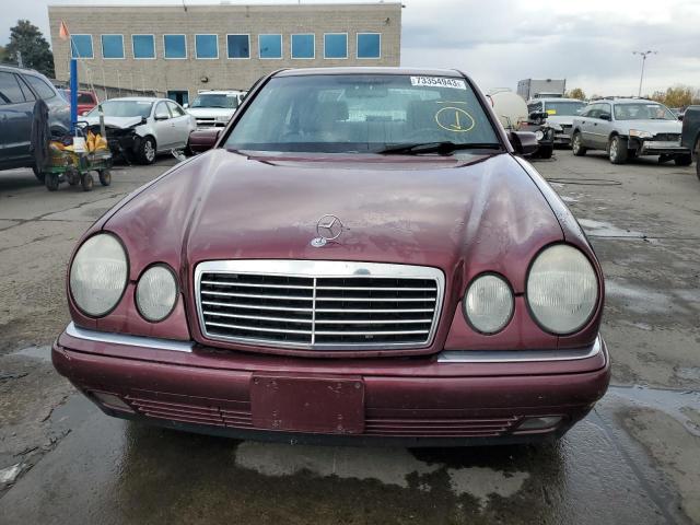 WDBJF65F7WA610353 - 1998 MERCEDES-BENZ E 320 BURGUNDY photo 5