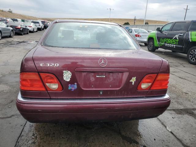 WDBJF65F7WA610353 - 1998 MERCEDES-BENZ E 320 BURGUNDY photo 6