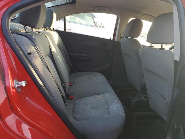 1G1JA5SH2F4128333 - 2015 CHEVROLET SONIC LS 红色 照片 10