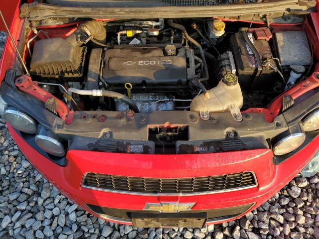 1G1JA5SH2F4128333 - 2015 CHEVROLET SONIC LS 红色 照片 11