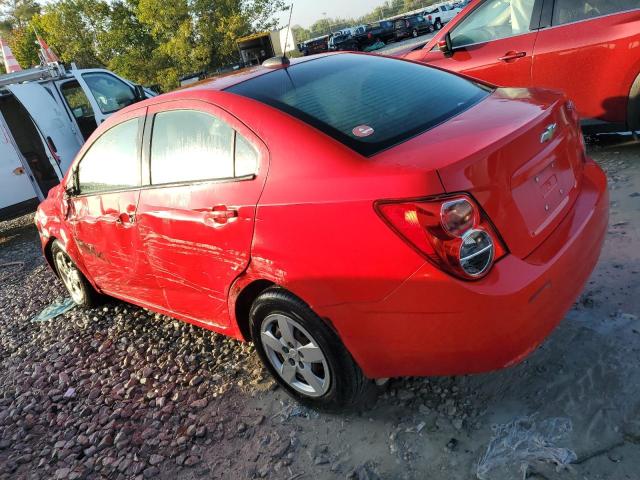 1G1JA5SH2F4128333 - 2015 CHEVROLET SONIC LS 红色 照片 2