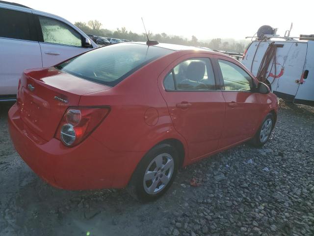 1G1JA5SH2F4128333 - 2015 CHEVROLET SONIC LS 红色 照片 3