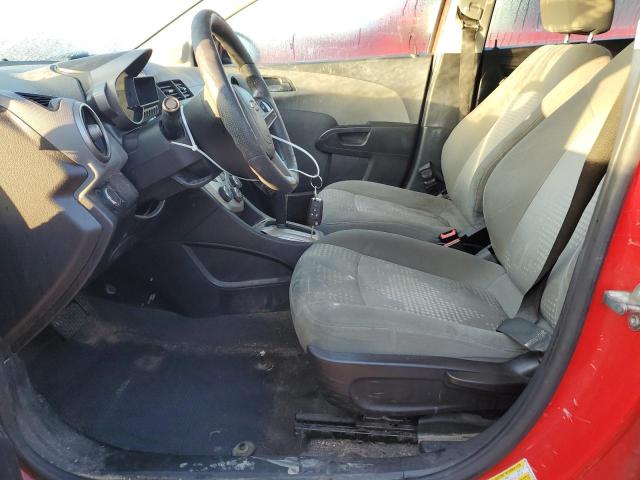 1G1JA5SH2F4128333 - 2015 CHEVROLET SONIC LS 红色 照片 7