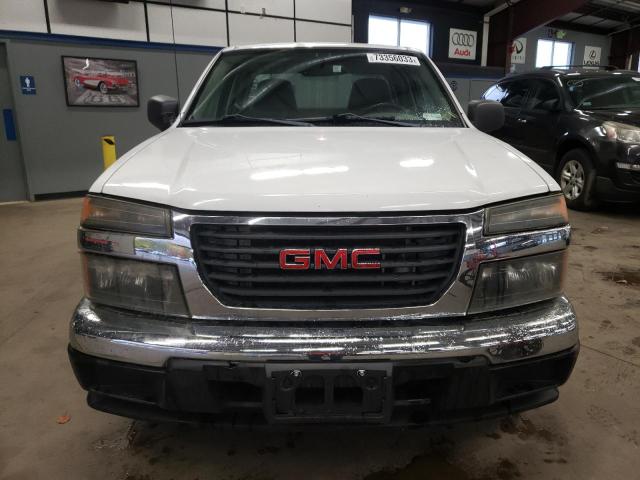 1GTCS199888126778 - 2008 GMC CANYON WHITE photo 5